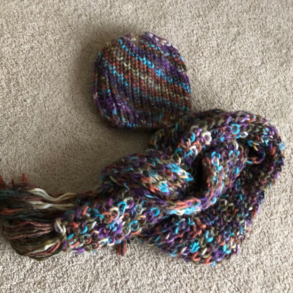 Hat and scarf